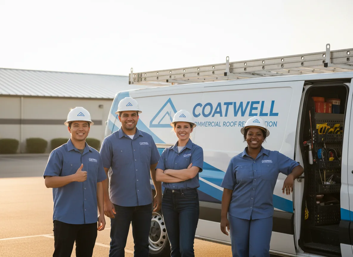 Commercial roof coating company in Blair, SC